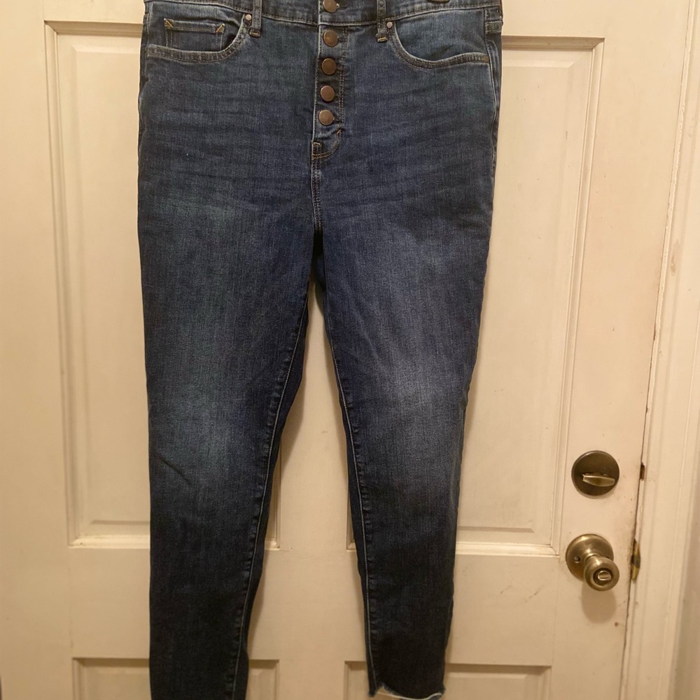 A.N.A. Women's Buttonfly Denim Jeans